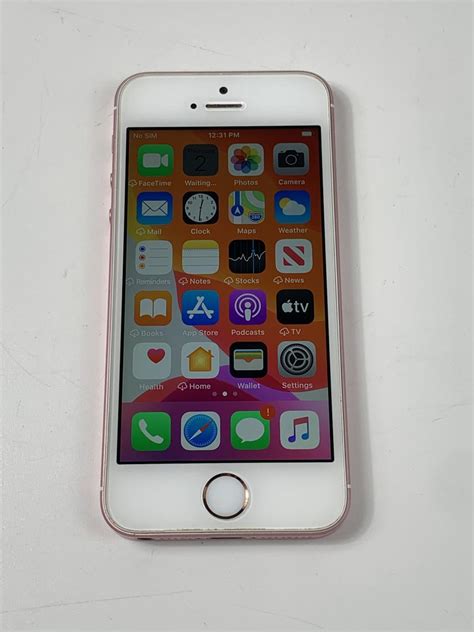 Apple Iphone Se 1St Gen 2016 T Mobile Rose Gold 64Gb A1662 Apple Iphone Se 1St Gen 2016 T Mobile Rose Gold 64Gb A1662