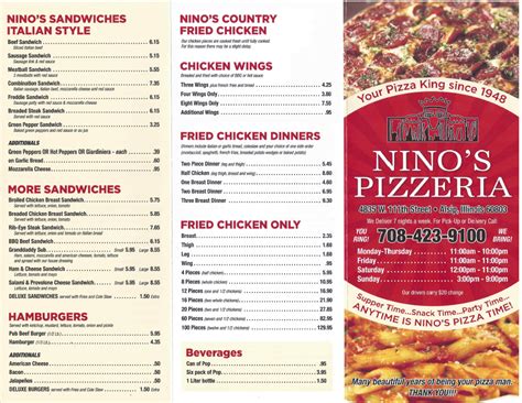 Authentic Italian Menu Pizza King Pasta Salad Fried Chicken Authentic Italian Menu Pizza King Pasta Salad Fried Chicken