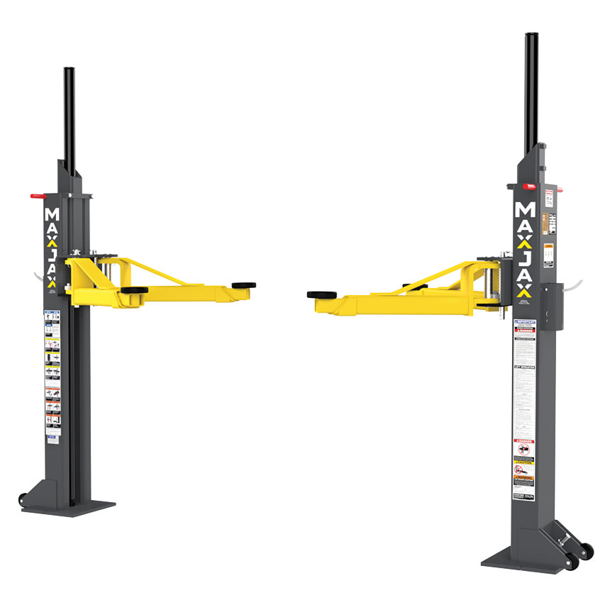 Bendpak Maxjax Portable Two Post Car Lift Vehicle Lifts Bendpak Maxjax Portable Two Post Car Lift Vehicle Lifts