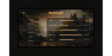 Game Settings Page Design Figma Game Settings Page Design Figma