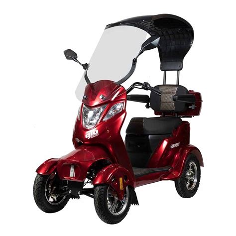 Gio Element 4 Wheel Canopy Electric Mobility Scooter Edmonton Scooters Gio Element 4 Wheel Canopy Electric Mobility Scooter Edmonton Scooters