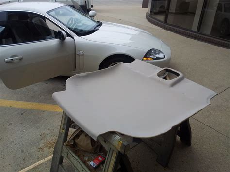 Headliner Repair Using Foam Backing Headliner Material Fabric And Headliner Repair Using Foam Backing Headliner Material Fabric And