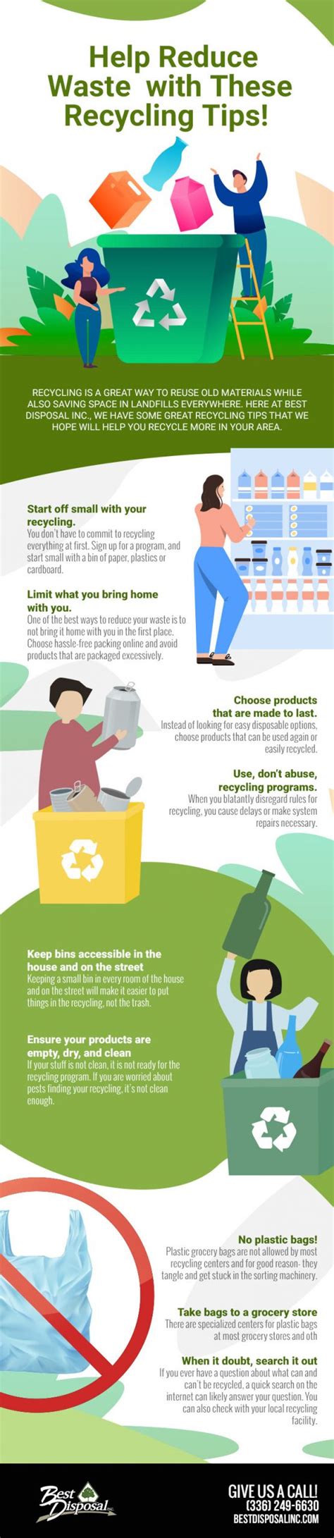 Help Reduce Waste With These Recycling Tips Infographic Best Help Reduce Waste With These Recycling Tips Infographic Best