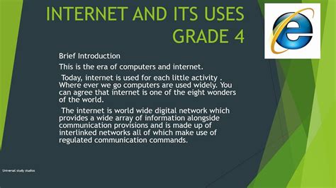 Internet And It S Uses Cbse Grade 4 Elementary Understanding Of Internet And It S Uses Cbse Grade 4 Elementary Understanding Of