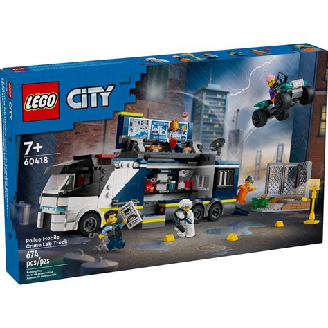 Lego 60418 City Police Mobile Crime Lab Truck Building Toy Set Lego 60418 City Police Mobile Crime Lab Truck Building Toy Set