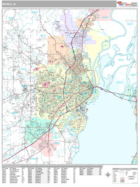 Mobile AL Map Guide Mobile AL Map Guide