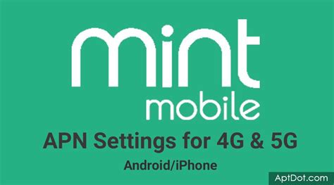 5 Mint Mobile APN Settings