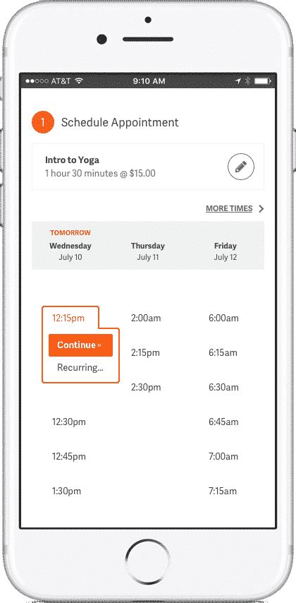 Mobile Action Appointment Scheduling Made Easy