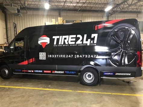 Mobile Tire Changing Service Van Custom Van Upfit Commercial Van Mobile Tire Changing Service Van Custom Van Upfit Commercial Van