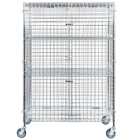 Nsf Mobile Chrome Wire Cage Kit 24 X 48 69 Secure Storage Organizer Warehouse Solutions Walmart Com Nsf Mobile Chrome Wire Cage Kit 24 X 48 69 Secure Storage Organizer Warehouse Solutions Walmart Com