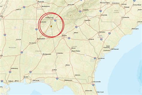 Pair Of Earthquakes Rattle Georgia Near The Border With Alabama