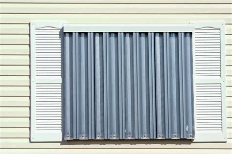 Mobile Home Shutters Options