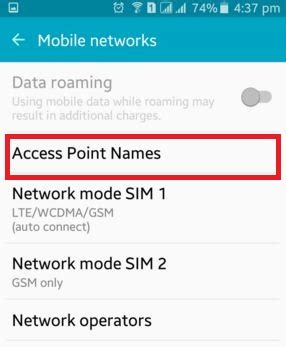 Simple Mobile Access Point Names Simple Mobile Access Point Names