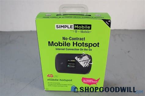 Simple Mobile By T Mobile Mobile Hotspot Moxee 4G Lte Shopgoodwill Com Simple Mobile By T Mobile Mobile Hotspot Moxee 4G Lte Shopgoodwill Com