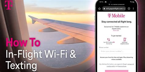 5 T Mobile Inflight Tips