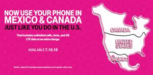 T Mobile Mobile Without Borders Extends Coverage To Canada Mexico