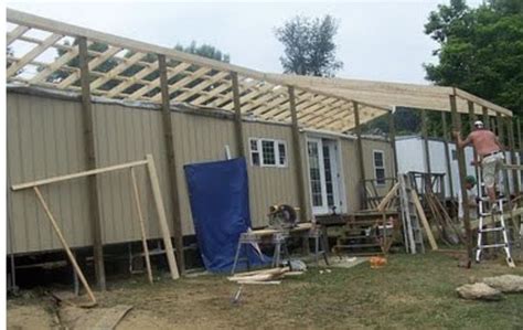 The Best Self Supported Mobile Home Roof Over Designs
