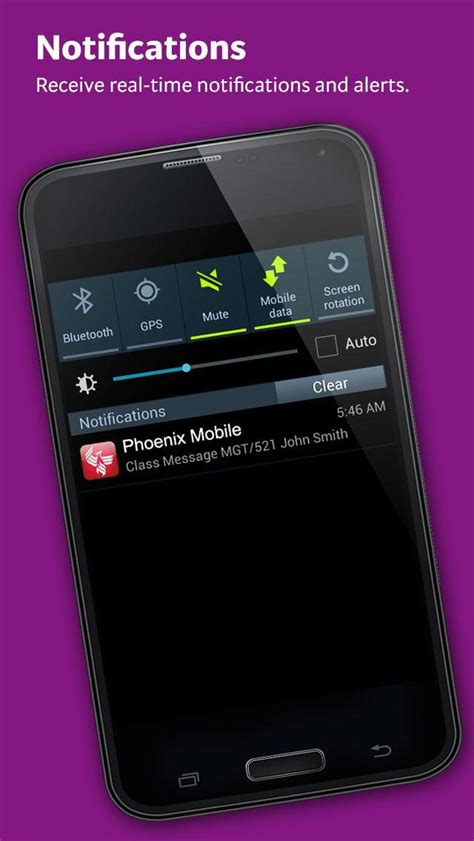 University of Phoenix Mobile App University of Phoenix Mobile App