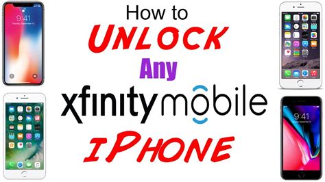 Unlock iPhone with Xfinity Mobile